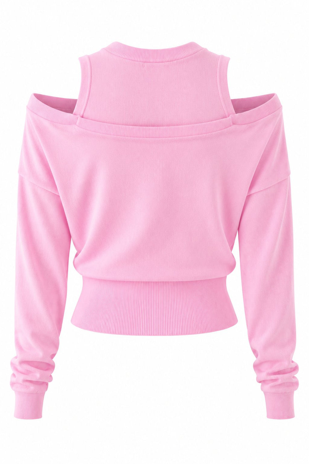 Pembe Altıgen Düğme Detaylı Body Hırka Takım - 261009