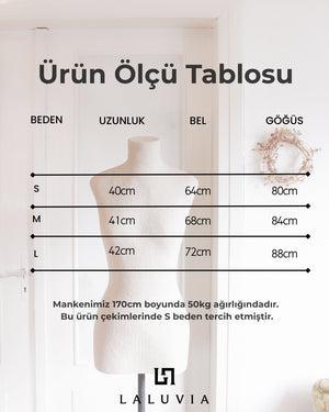 Siyah Dantelli Uzun Kollu Büstiyer - 1960