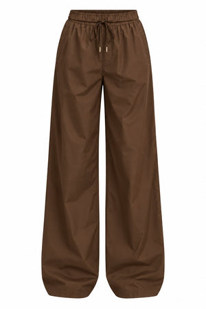 Kahverengi Bomber Saten Pantolon - 2y9663 - 51229