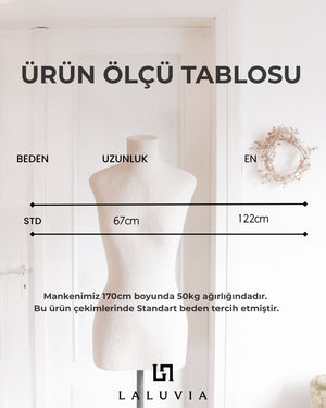 Taş Fitilli Oversize Kazak - 2y26808