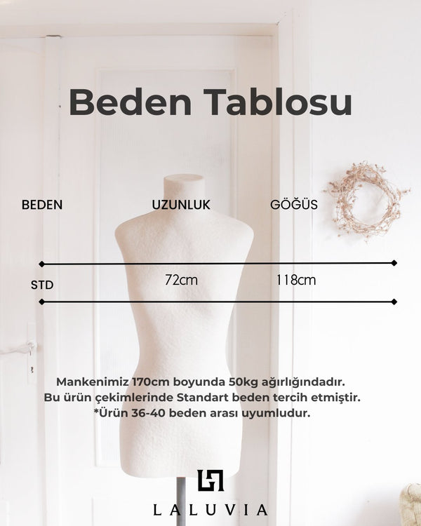 İp Bağcıklı Transparan Kimono - 5098