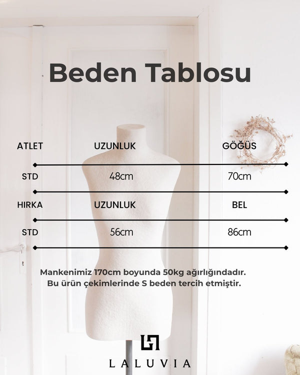 Mavi Altıgen Düğme Detaylı Body Hırka Takım - 261009