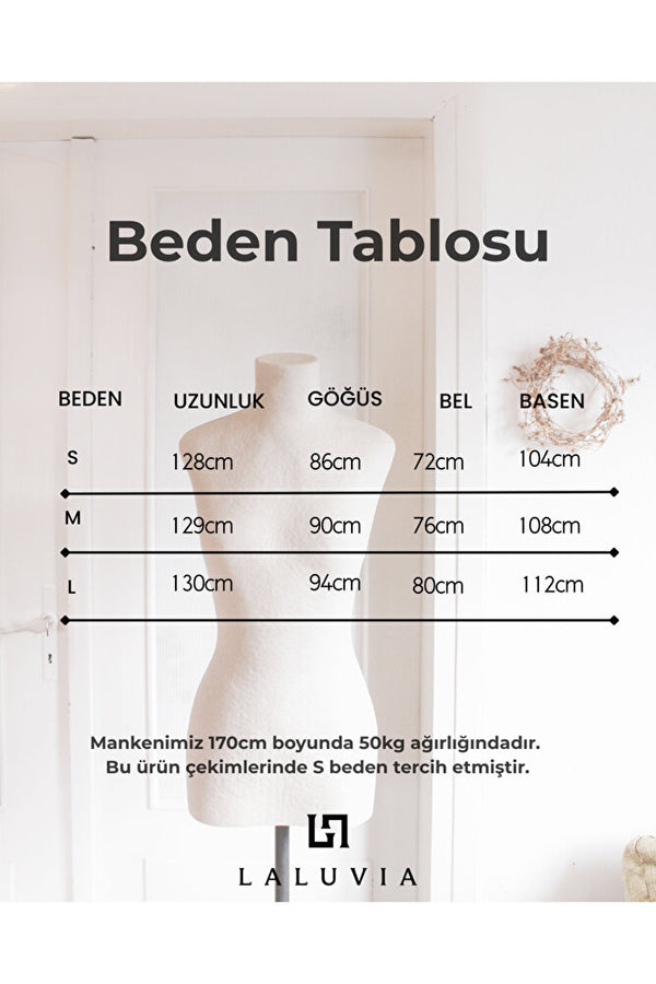Bordo Omuzları Büzgülü Uzun Elbise - 206190