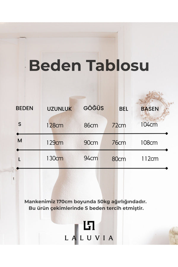 Siyah Omuzları Büzgülü Uzun Elbise - 206190