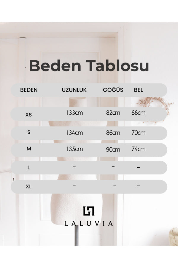Kırmızı Pretty Uzun Elbise - 5092