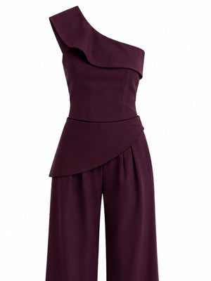 Mürdüm Tasarım Yaka Bluz Pantolon Takım - TK8003