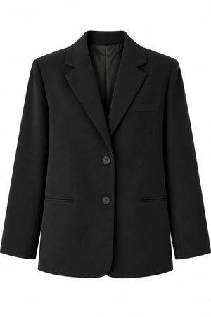 Siyah Regular Blazer Ceket - 241002