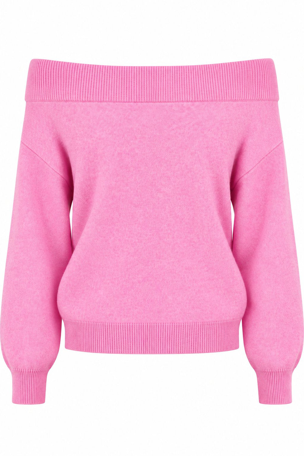 Pembe Omzu Açık Hırka - 261070