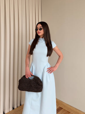 Mavi Pretty Uzun Elbise - 5092