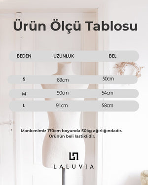 Bej Beli Lastikli Ön Dikişli Pantolon - 2y51172