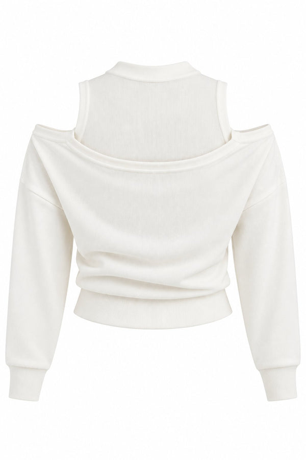 Ekru Body Hırka İkili Takım - 2y251021