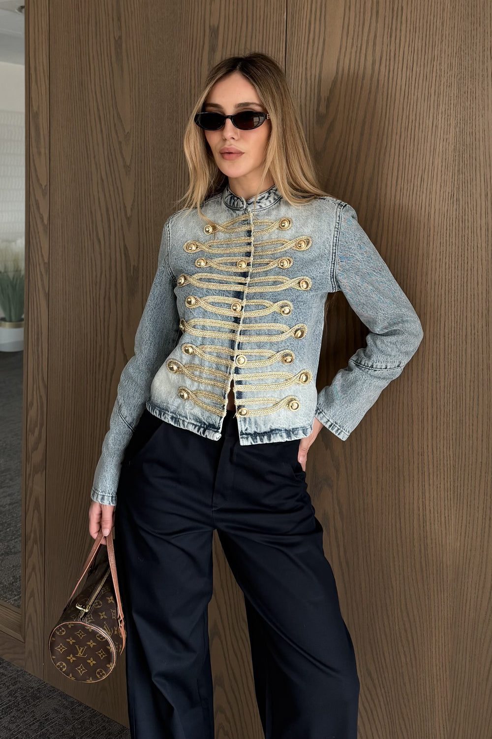Mavi Gold Aksesuarlı Denim Ceket - 1211