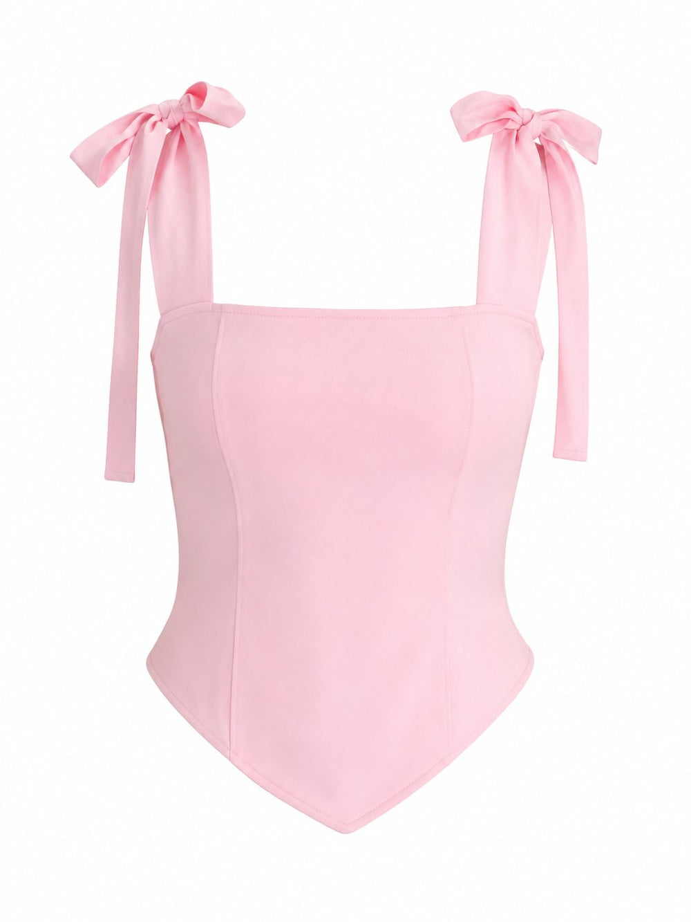 Pembe Omzu Ayarlanır Bağlamalı Büstiyer - 70273