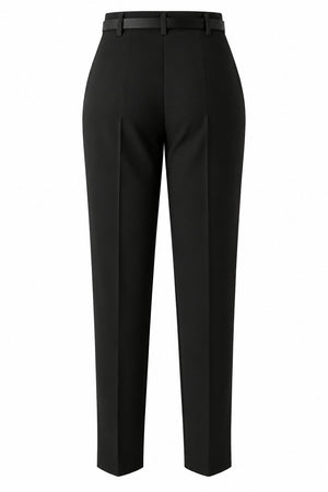 Siyah Kemerli Pantolon - 2y3790