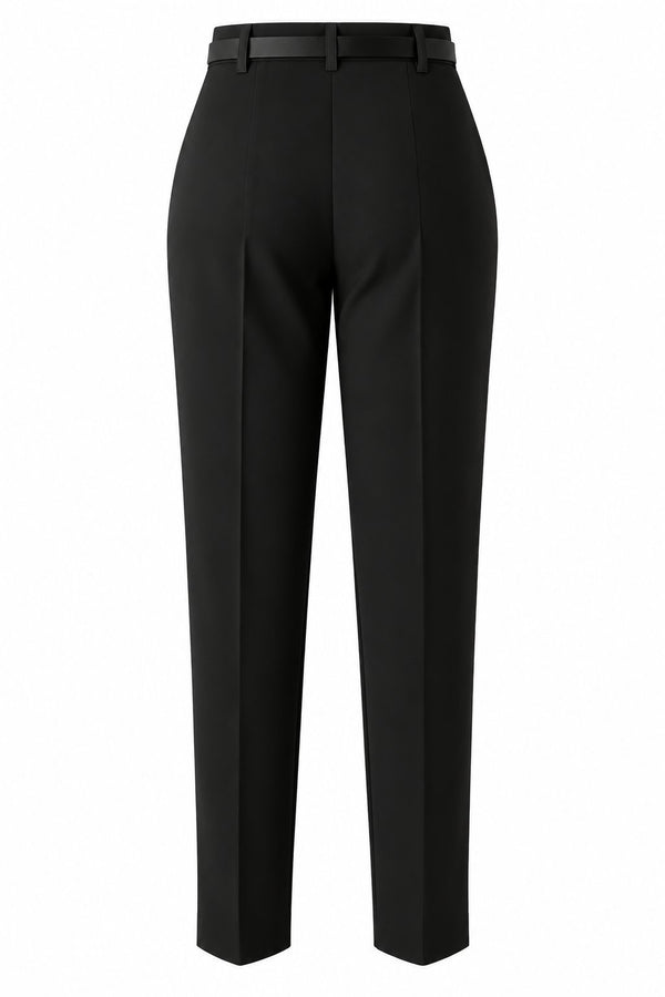 Siyah Kemerli Pantolon - 2y3790