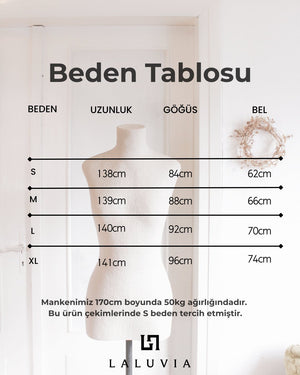 Beyaz Seyyar Kuşaklı Uzun Elbise - 2y7051