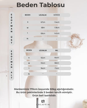 Lacivert Paçası Lastikli %100 Pamuk Eşofman Takımı - 22Y98243