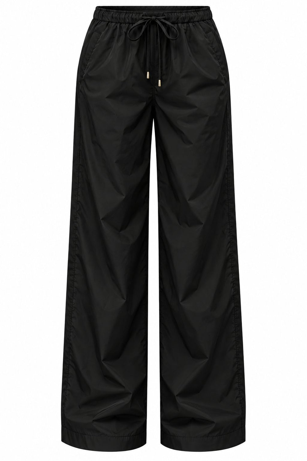 Siyah Bomber Saten Pantolon - 2y9663 - 51229