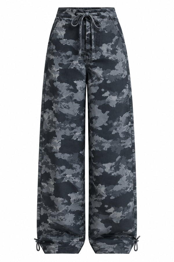 Antrasit Kamuflaj Desen Pantolon - 9153