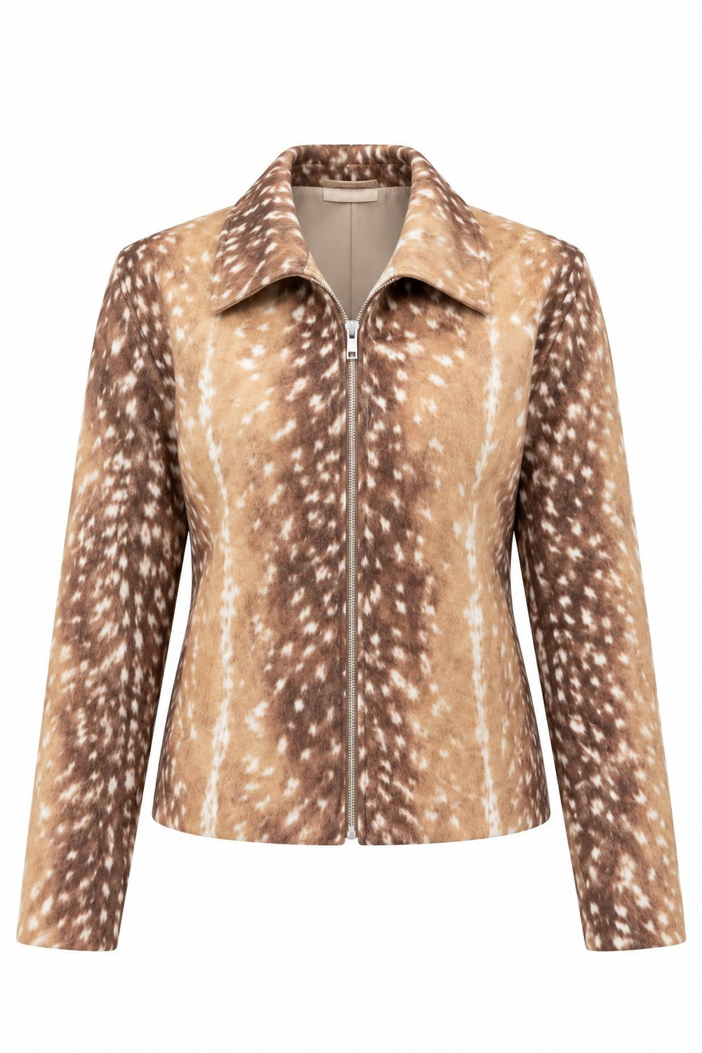 Bambi Desen Fermuarlı Ceket - 40221