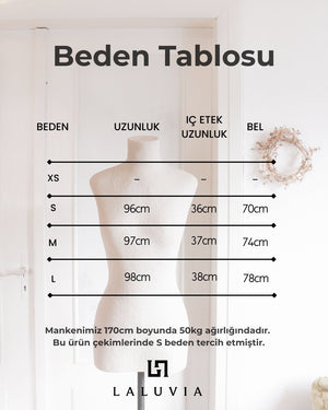 Siyah Püsküllü Deri Etek - 1166