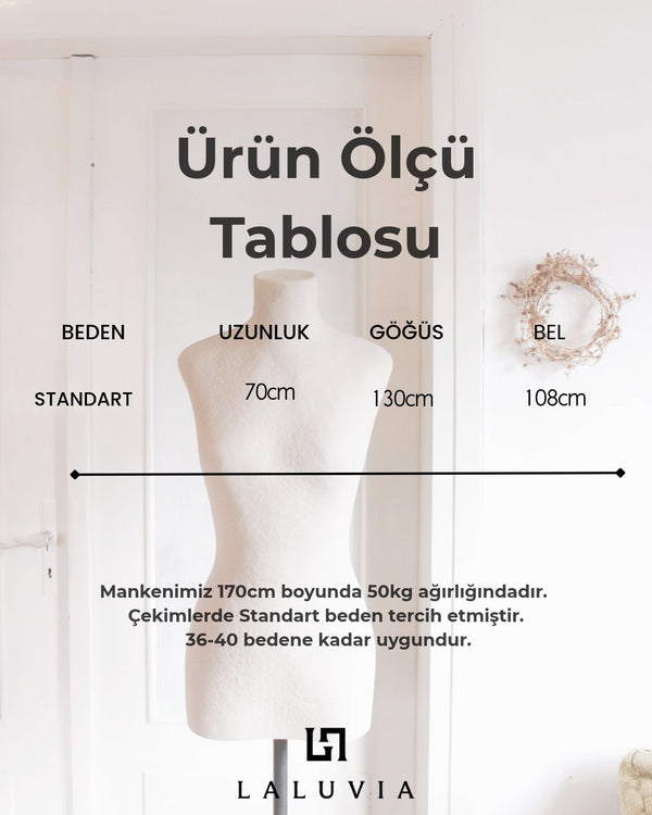 Haki Kırçıllı 3 Renkli Kazak - 5330