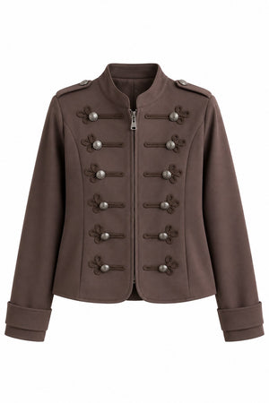 Kahverengi Napolyon Blazer Ceket - 2y9729