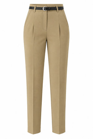Haki Kemerli Pantolon - 2y3790