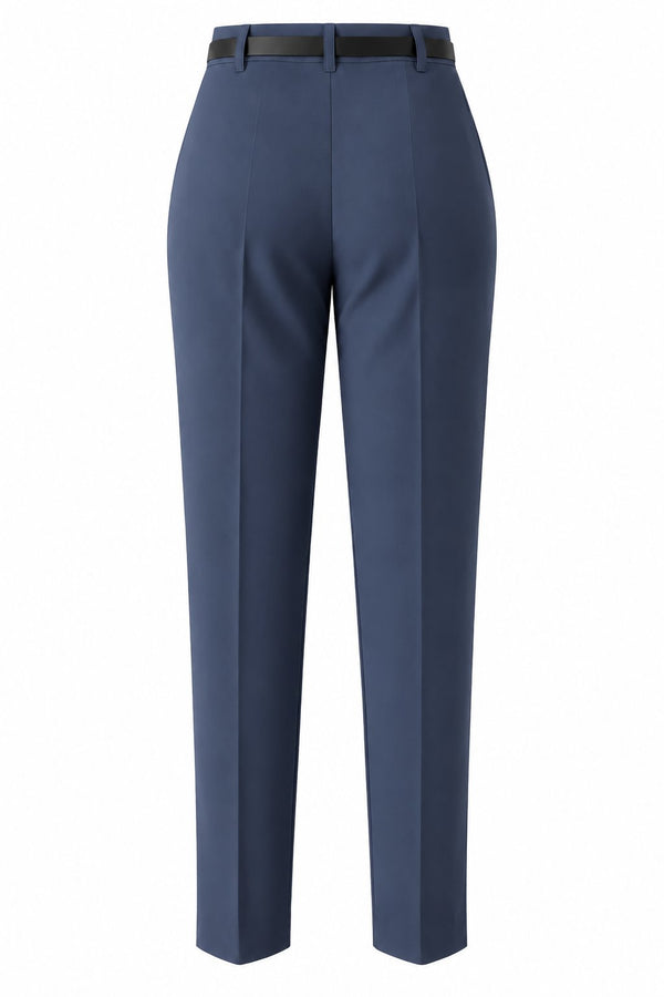 Lacivert Kemerli Pantolon - 2y3790