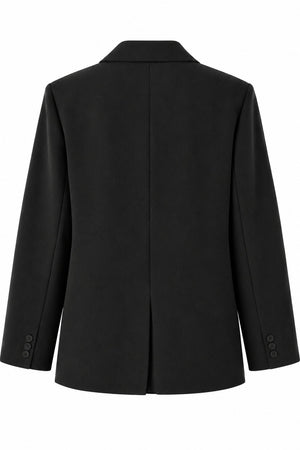 Siyah Regular Blazer Ceket - 241002