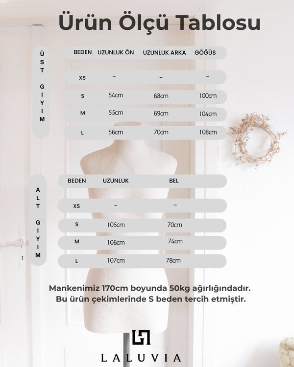 Siyah Bel Detaylı Pantolon Gömlek Takım - 2y8862
