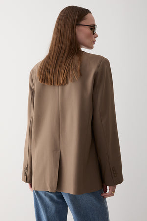 Haki Blazer Ceket - 7619