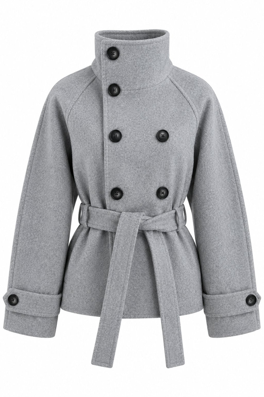 Gri Trinidad Kaşe Ceket - 508395