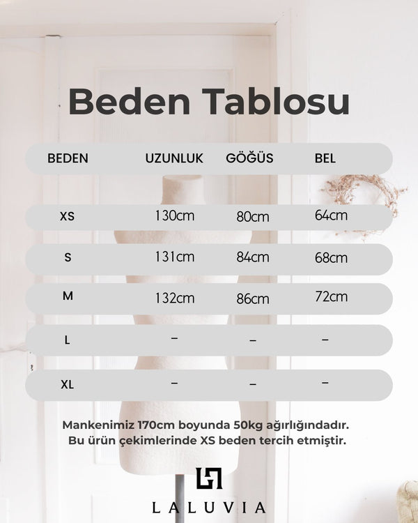 Siyah Agraflı Elbise - 268003
