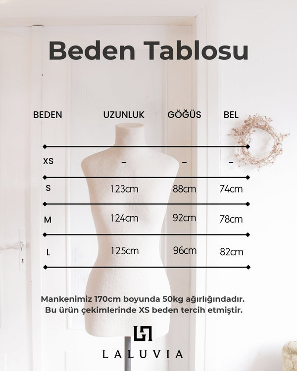 Ekru Desenli Tek Omuz Saten Elbise - 8709