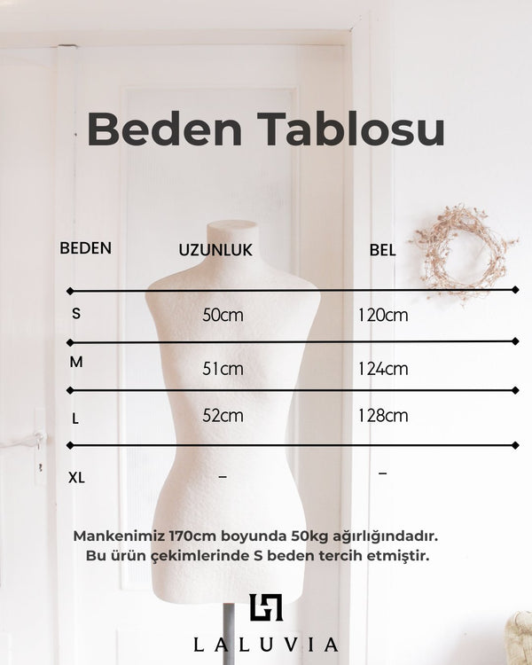 Ekru Deri Yaka Detaylı Puantiyeli Ceket - 1147