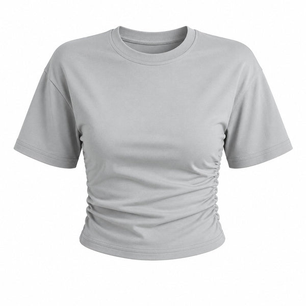 Gri Drapeli Body - 2y261003