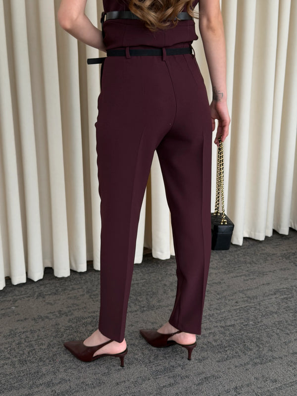 Mürdüm Pensli Pantolon - 51269