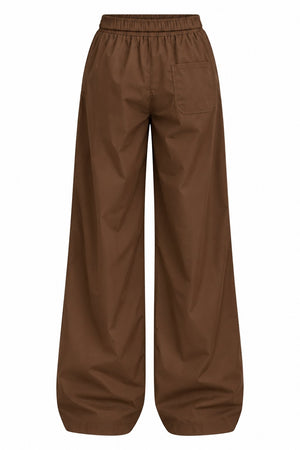Kahverengi Bomber Saten Pantolon - 2y9663 - 51229