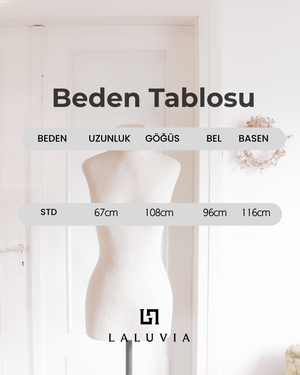 Taş Vatkalı Transparan Gömlek - 5029