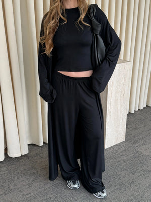 Siyah Üçlü Takım - 30121