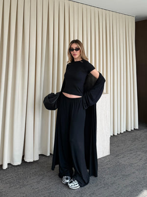 Siyah Üçlü Takım - 30121