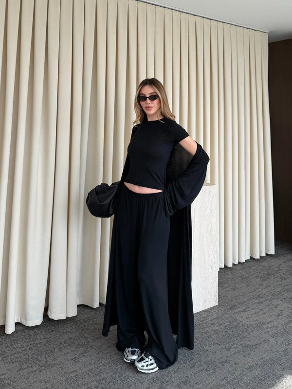 Siyah Üçlü Takım - 30121