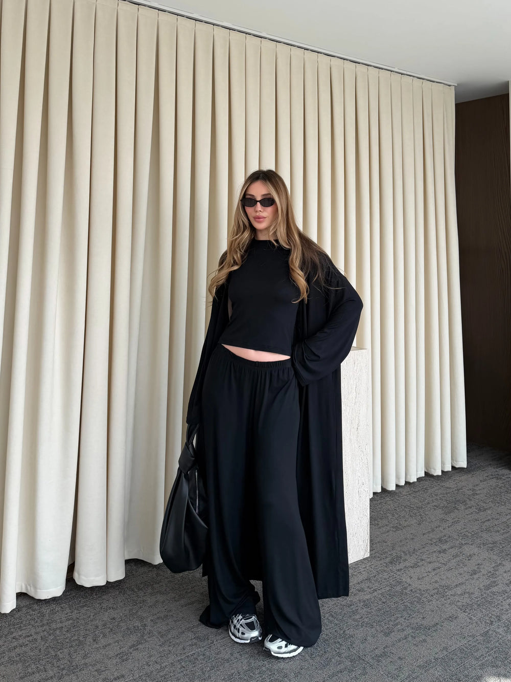 Siyah Üçlü Takım - 30121