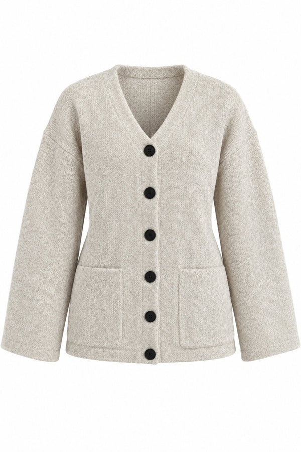 Taş Çift Cepli Selanik Hırka - 2y04622