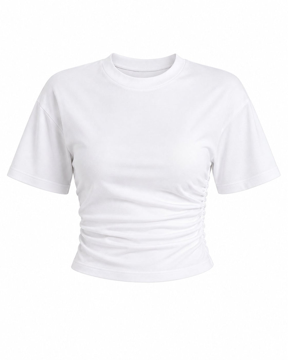 Beyaz Drapeli Body - 2y261003