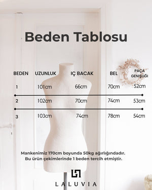 Mürdüm Beli Lastikli Modal Pantolon - 3322
