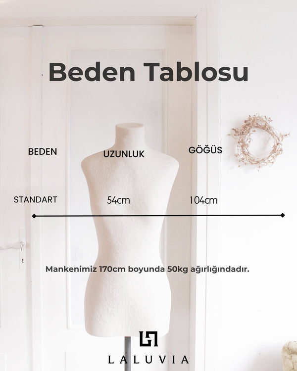 Lacivert Çıkarılabilir Kürk Detaylı İşlemeli Mont - 100017