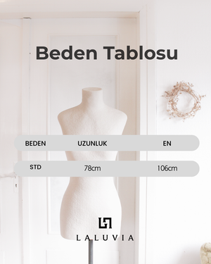 Kahverengi Pamuklu Düğme Detaylı Kemerli Keten Kimono