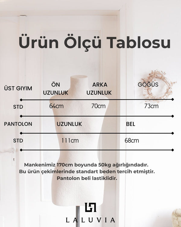 Camel Kapüşonlu Triko Takım - 0511